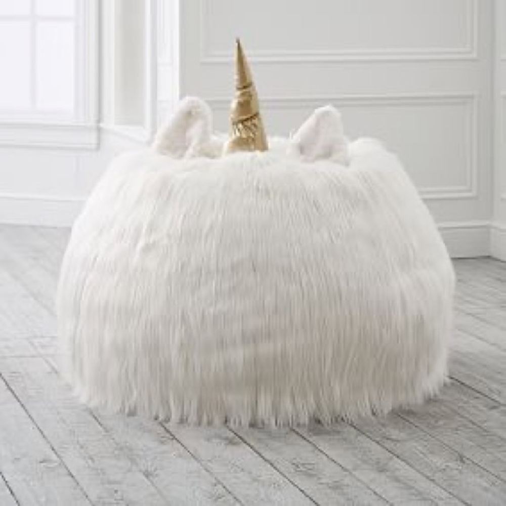 Pottery Barn Teen Unicorn Been Bag Chair Cover